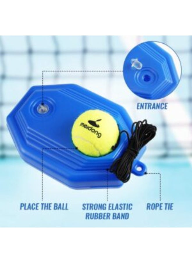 Generic Portable Tennis Training Device with Rebound Ball – Solo Practice Equipment with Non-Slip Base for Indoor & Outdoor Use  - Image 3