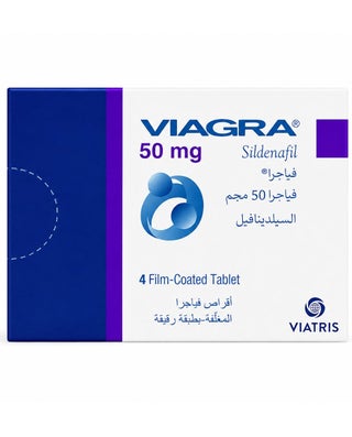 VIAGRA 50 mg 4 Film-Coated Tablets