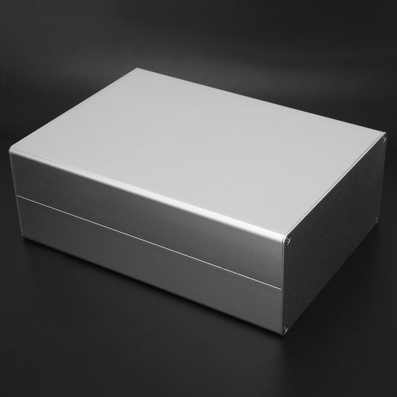 Aluminum Project Box: 100% Aluminum Material, Machine Die-Casting Integrated Molding - Heat Dissipation & Signal Shielding, Compact Structure for DIY Circuit Projects, Electronic PCB Applications - Image 5