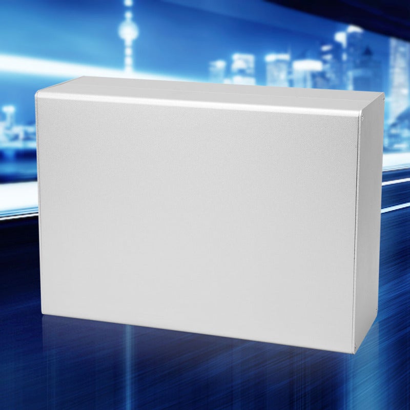 Aluminum Project Box: 100% Aluminum Material, Machine Die-Casting Integrated Molding - Heat Dissipation & Signal Shielding, Compact Structure for DIY Circuit Projects, Electronic PCB Applications - Image 3