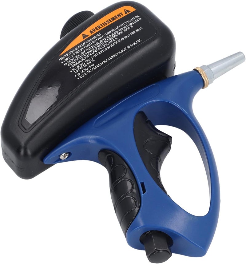 Pneumatic Portable Air Abrasive Sand Blasting Fast Plug in Connector for Cleaning and Paint Removal, for Home or Professional Use - Image 3