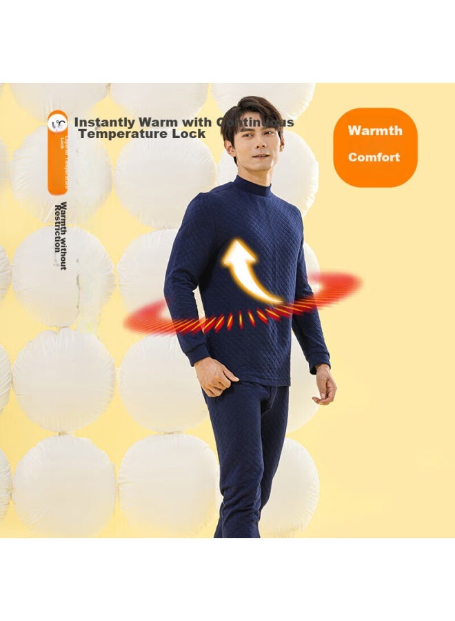 Your Sun Yiershuang Autumn And Winter Anti-mite 7a Antibacterial 100% Cotton Thermal Underwear Set For Men, Autumn Pants - Image 2