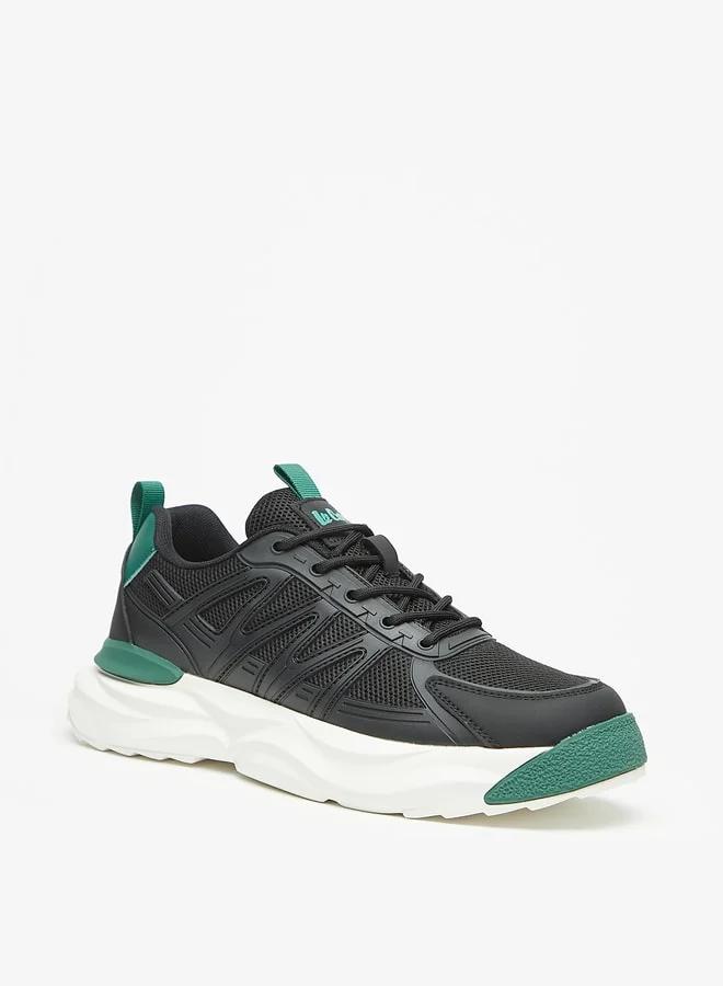 لي كوبر Men's Lace-Up Sneakers