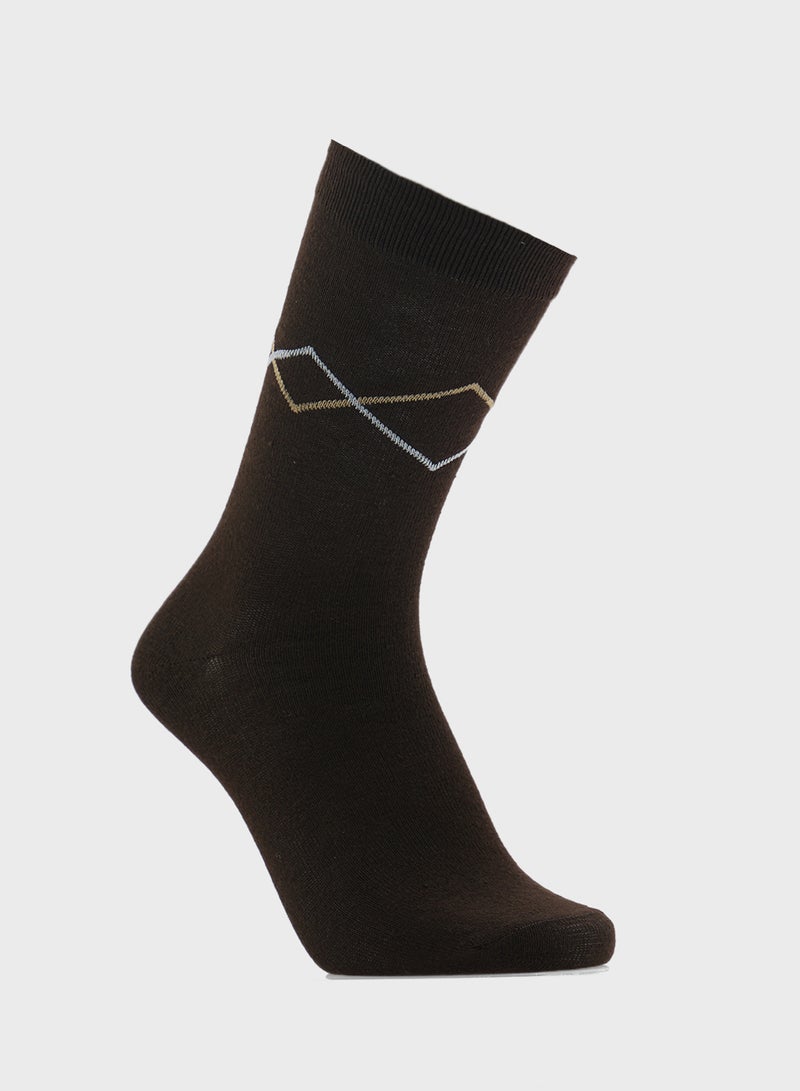 Seventy Five Basics 5 Pack Of Socks - Image 2