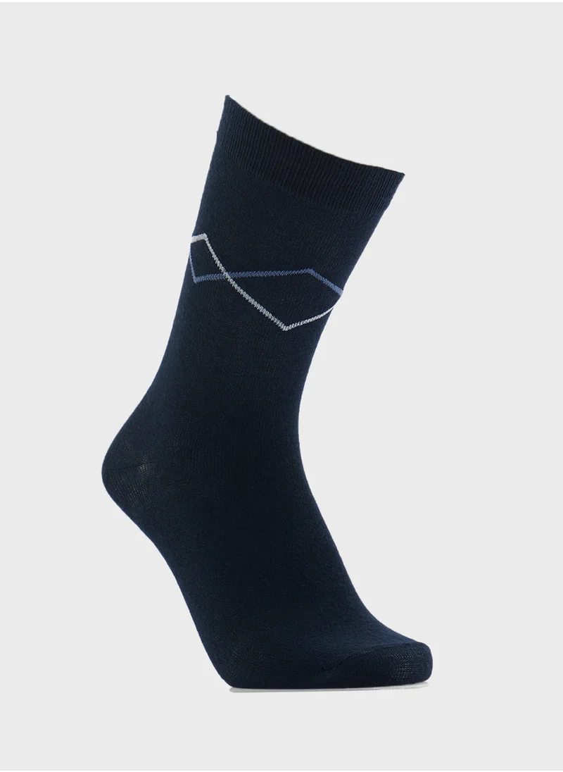 سفنتي فايف بيسيكس 5 Pack Of Socks