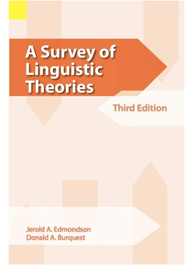 A Survey of Linguistic Theories, 3rd Edition  - Image 1