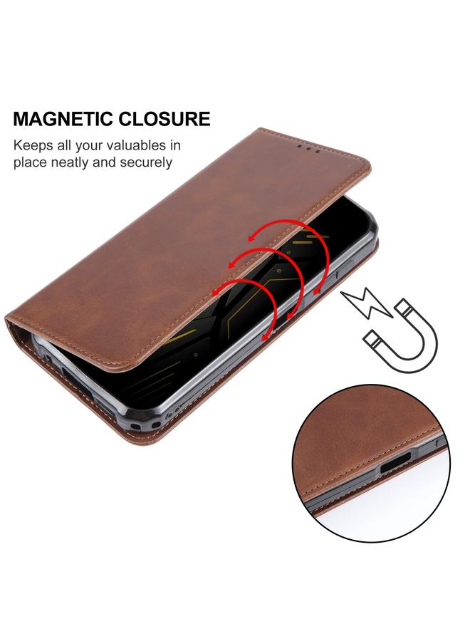 erorex Case For Ulefone Armor 22 Magnetic Closure Leather Phone Case - Image 5