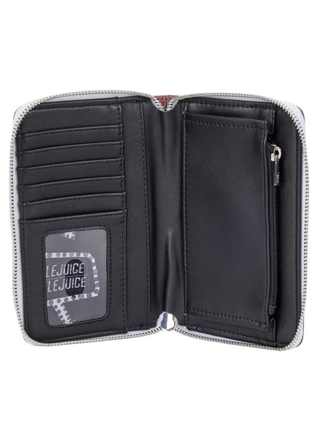 لاونج فلاي دليل Loungefly Beetlejuice للمحفظة الجلدية الصناعية للمتوفى حديثًا - Image 3