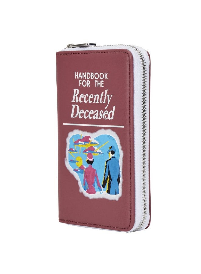 لاونج فلاي دليل Loungefly Beetlejuice للمحفظة الجلدية الصناعية للمتوفى حديثًا - Image 1