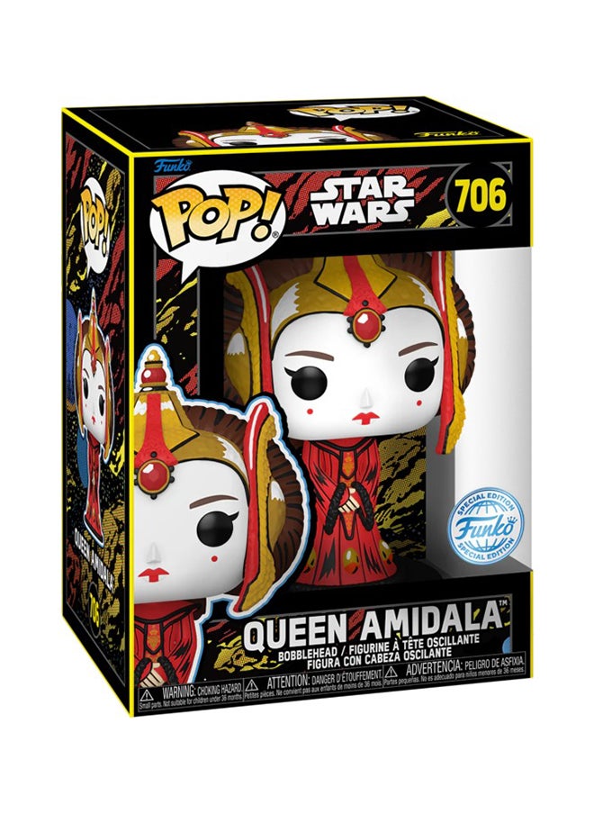 Funko Star Wars: The Phantom Menace 25Th - Padme (Retro) Exclusive Vinyl Figure  - Image 3