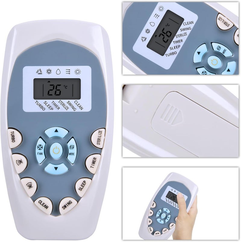 WDZP Air Conditioner Remote Control Fit For KELON Hisense DG11E4-19 DG11E4-14 DG11E4-20 AC A/C Air Conditioner - Image 5