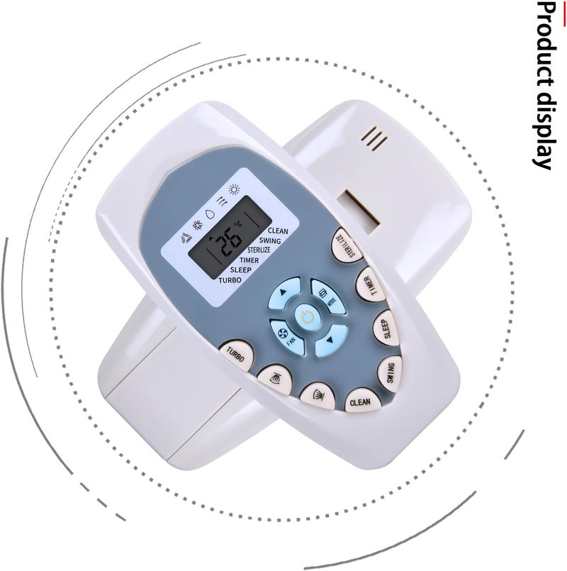 WDZP Air Conditioner Remote Control Fit For KELON Hisense DG11E4-19 DG11E4-14 DG11E4-20 AC A/C Air Conditioner - Image 3