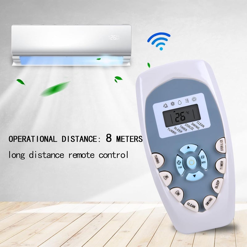 WDZP Air Conditioner Remote Control Fit For KELON Hisense DG11E4-19 DG11E4-14 DG11E4-20 AC A/C Air Conditioner - Image 2