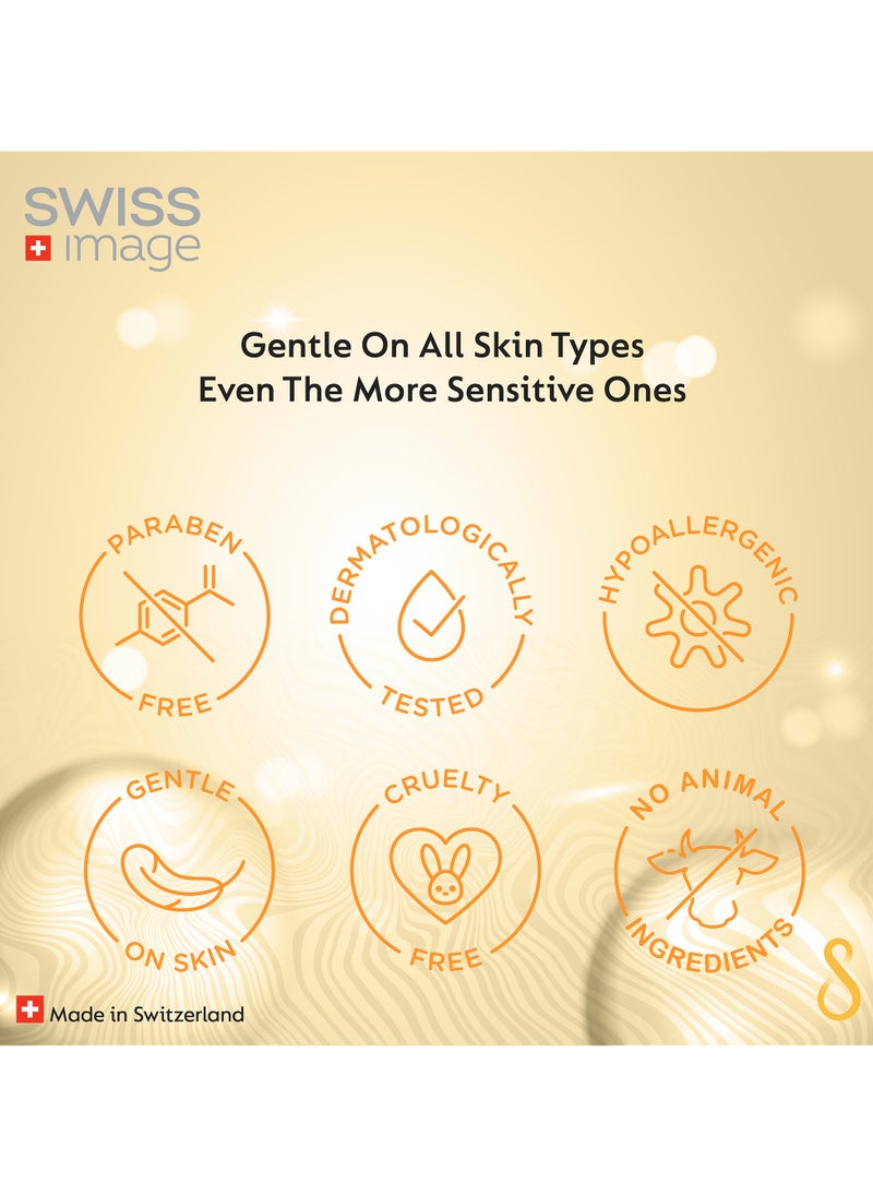 SWISS image Infinite Illumination Face Serum 30 ml, Formulated With Vitamin C, Edelweiss And Gradenia  - Image 5