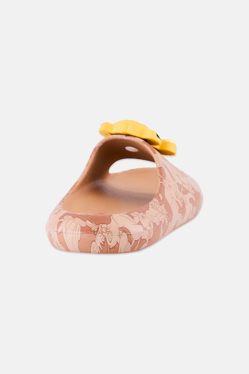 Disney Kids Boy The Lion King Slip On Sleeper, Brown - Image 3