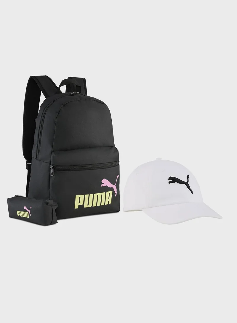 PUMA phase backpack with caps