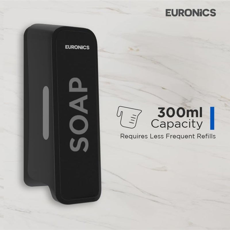 Euronics 300 ml Liquid Soap Dispenser for Bathroom Offices Wall Mounted BEA51 - Image 4