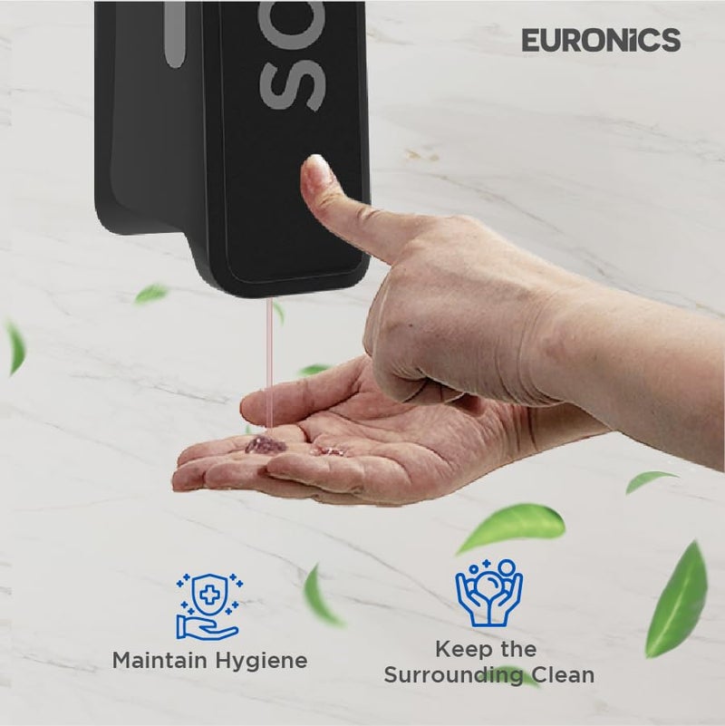 Euronics 300 ml Liquid Soap Dispenser for Bathroom Offices Wall Mounted BEA51 - Image 3