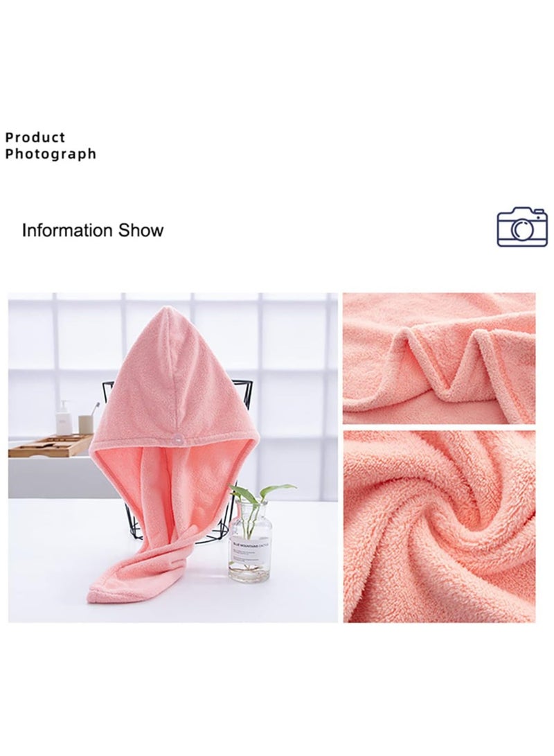 3pcs Super Absorbent Microfiber Hair Towel Dry Hair Quickly Healthily Without Damaging Hair By Blow Drying  - Image 4