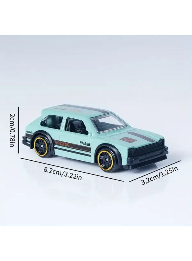 1 64 نموذج سيارة سبور مصنوع من سبائك السيان، لعبة بمقصورة محرك وأبواب قابلة للفتح - Image 3