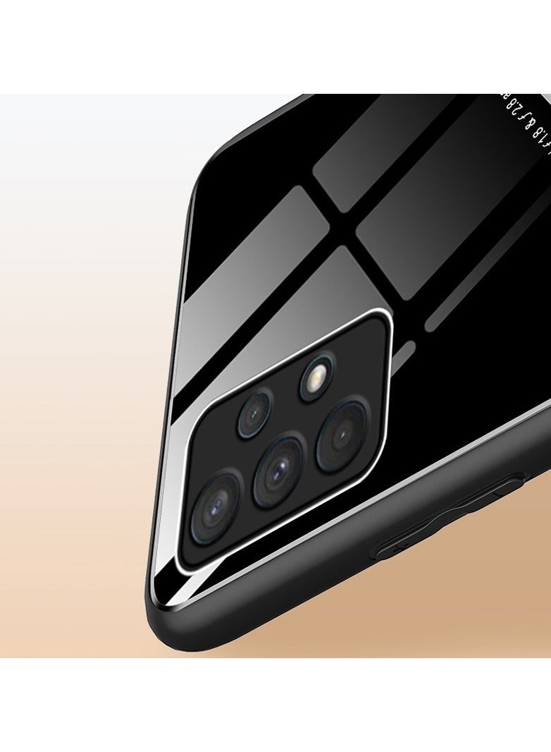 Case Leather Texture Car Magnetic Phone Cover For Samsung Galaxy A32 4G _Black - Image 2