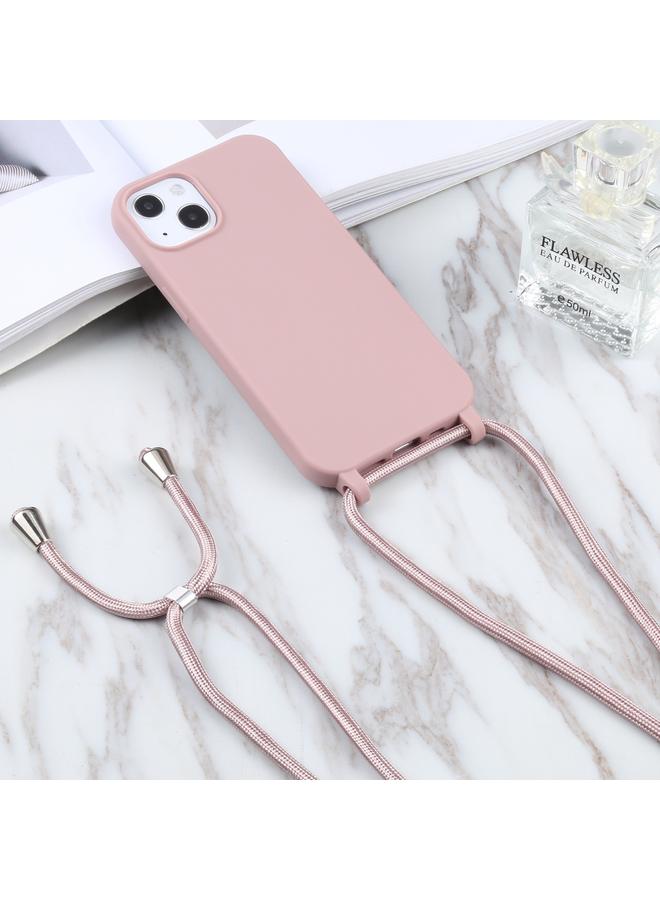 زبون جراب لهاتف iPhone 13 Pro، جراب واقٍ من مادة TPU بألوان الحلوى مع حبل - Image 3