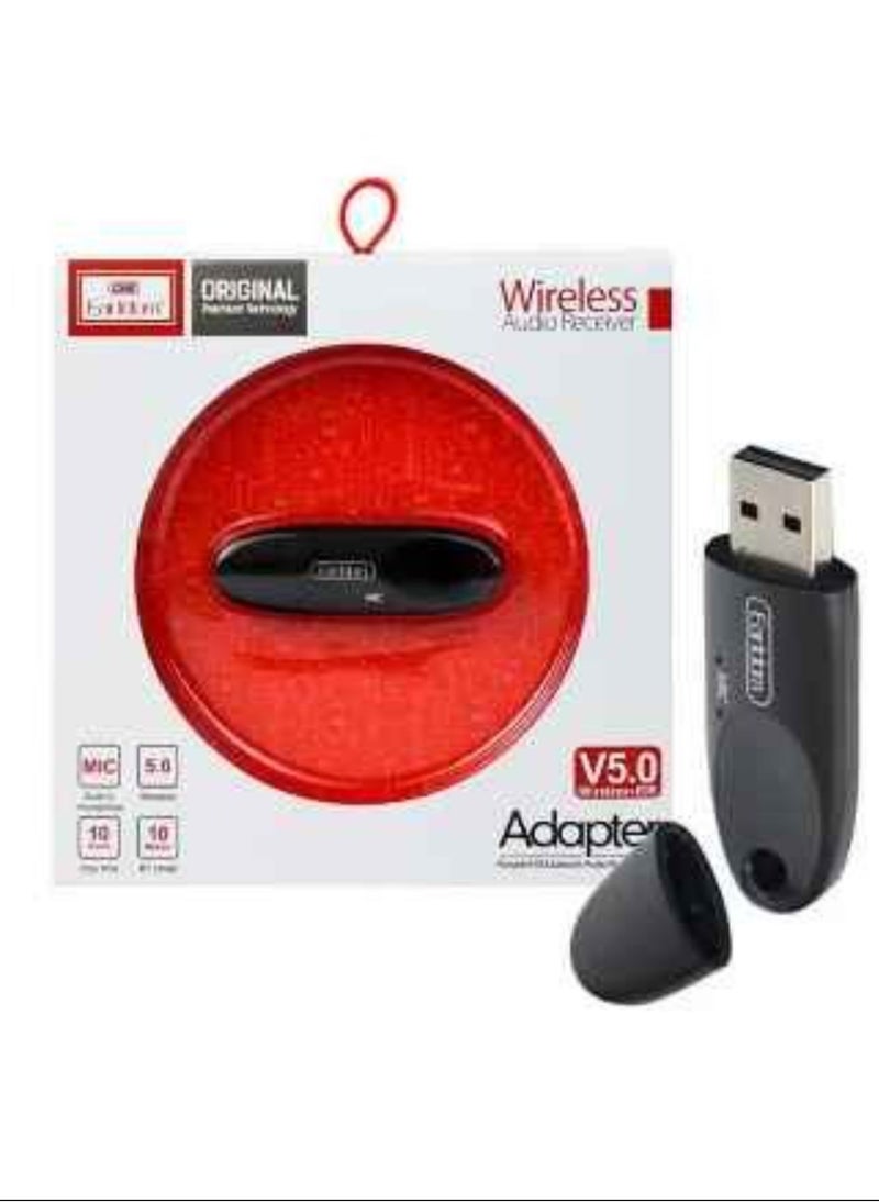 Earldom - ET-M40 V5.0 Wireless Portable USB Bluetooth Audio Music Receiver Adapter - Image 1