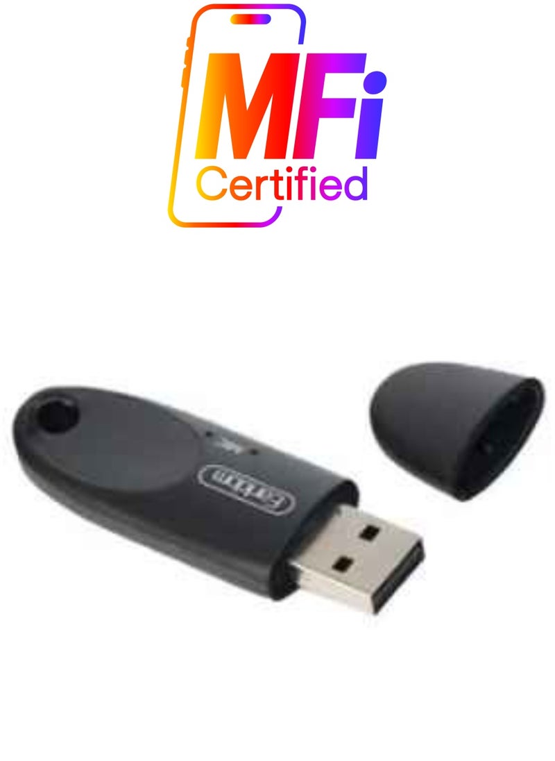Earldom - ET-M40 V5.0 Wireless Portable USB Bluetooth Audio Music Receiver Adapter - Image 1