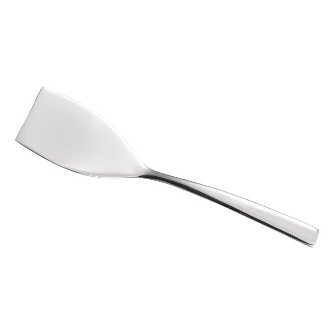 SMALL SPATULA 93INCH MINI 1810 STAINLESS STEEL SPATULA SOLID TURNER FLAT SPATULA FOR CAST IRON FRYING PANS