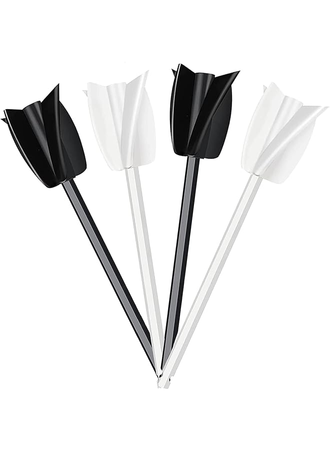 erorex Epoxy Mixer For Resin Resin Mixer Paddles For Resin Drill 4 Pcs Plastic Material Spiral Design Easy Quick Even Mixing Practical Tool Suitable For Mixing Epoxy Resin Paint Ceramic Glaze Etc - Image 1
