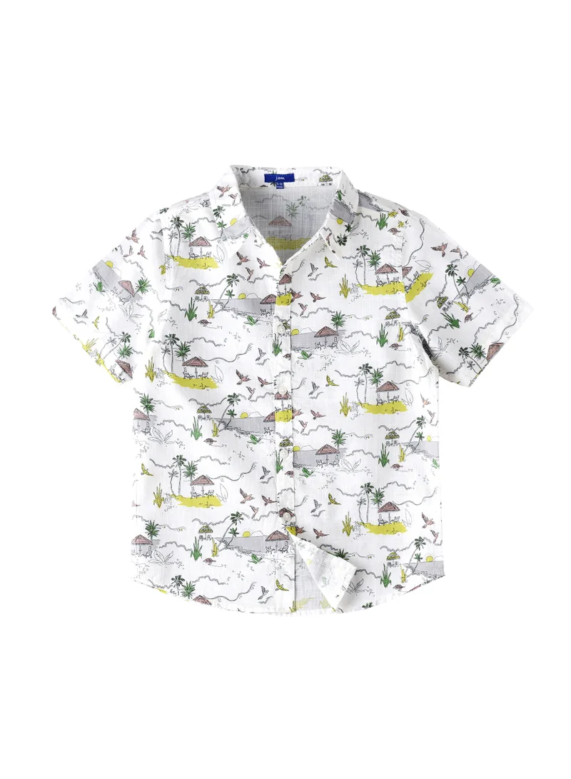 JAM Boys' Classic Cotton Shirt Timeless Comfort & Everyday Versatility