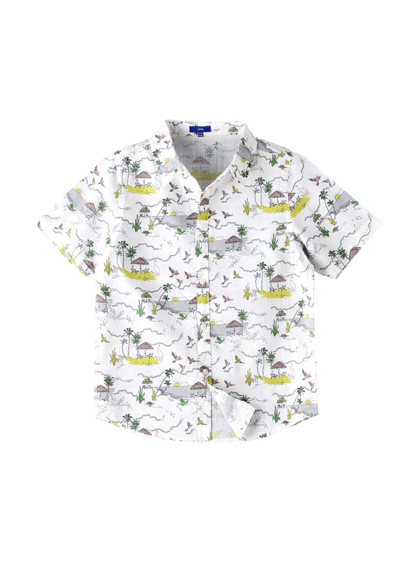 JAM Boys' Classic Cotton Shirt Timeless Comfort & Everyday Versatility  - Image 1
