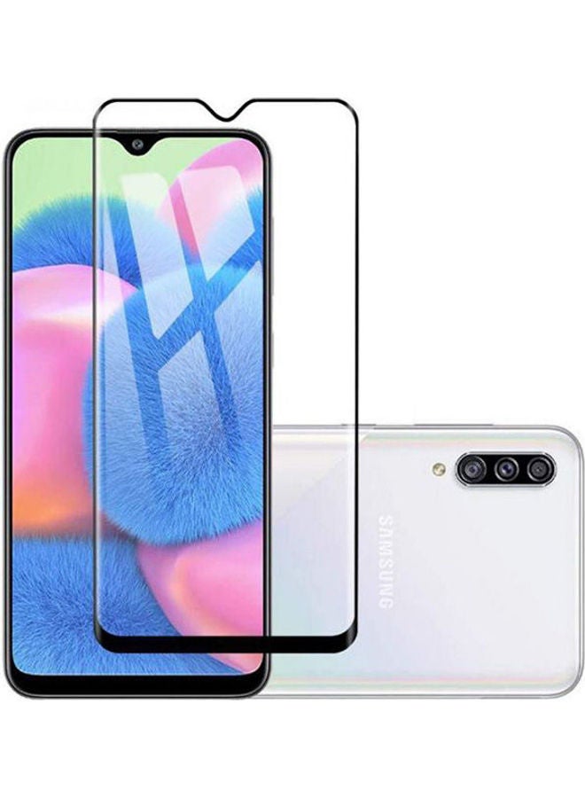 NIBEMINENT Escrin protective screen protection 5D phone Samsung AT 30 S A30S - Clear/Black