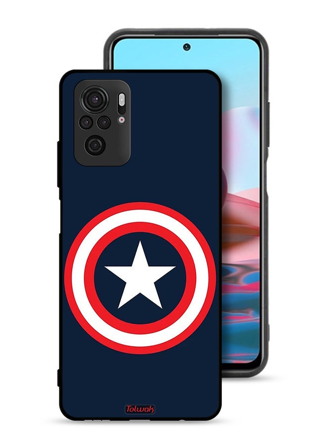 Tolwak Xiaomi Poco M5s Protective Case Cover Captain America - Image 1