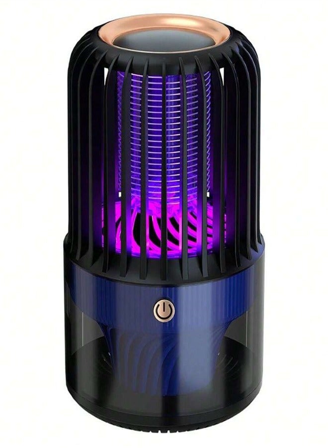 Electronic Mosquito Killer, Usb Charging, 360 Degree Surround Suction, Suitable For Home, Garage, Outdoor, Travel, Fishing - Image 1
