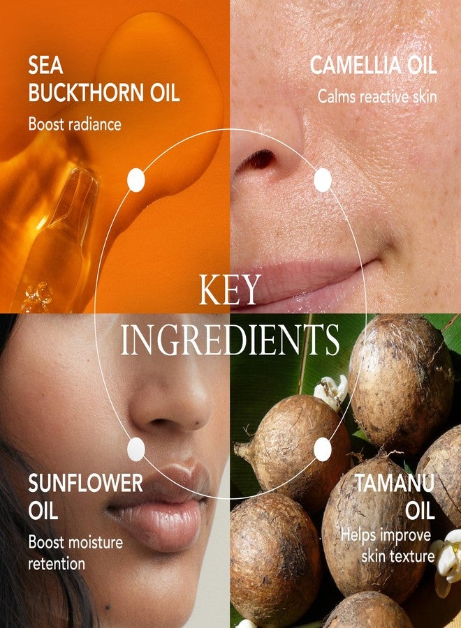 Kat Burki Nourishing Oil Makeup Remover & Face Cleanser. Moisturize & Cleanse without Clogging Pores, for All Skin Types, 4 fl. oz. - Image 4