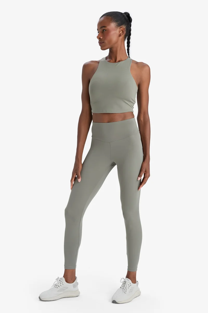 Defacto  Padded Stretchy Fabric Sports Bra for Women | Best Price UAE