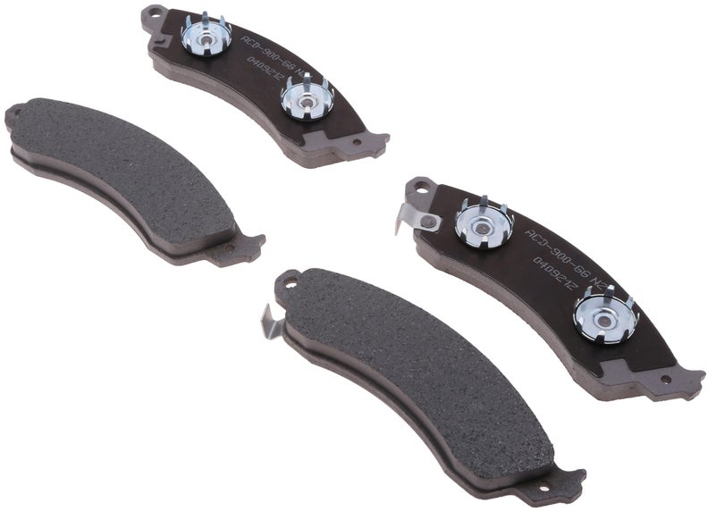 ACDelco Silver 14D412CH Ceramic Front Disc Brake Pad Kit with Clips