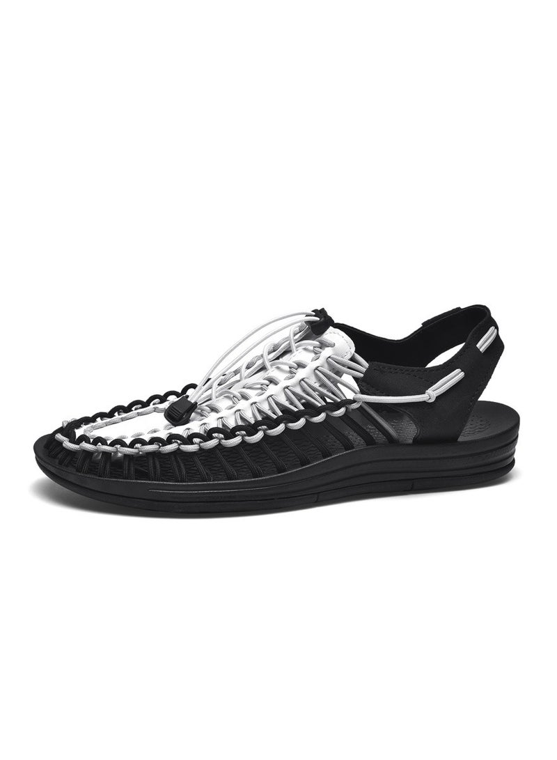 Loquat Men's Woven Fabric Sports Sandals - Image 1
