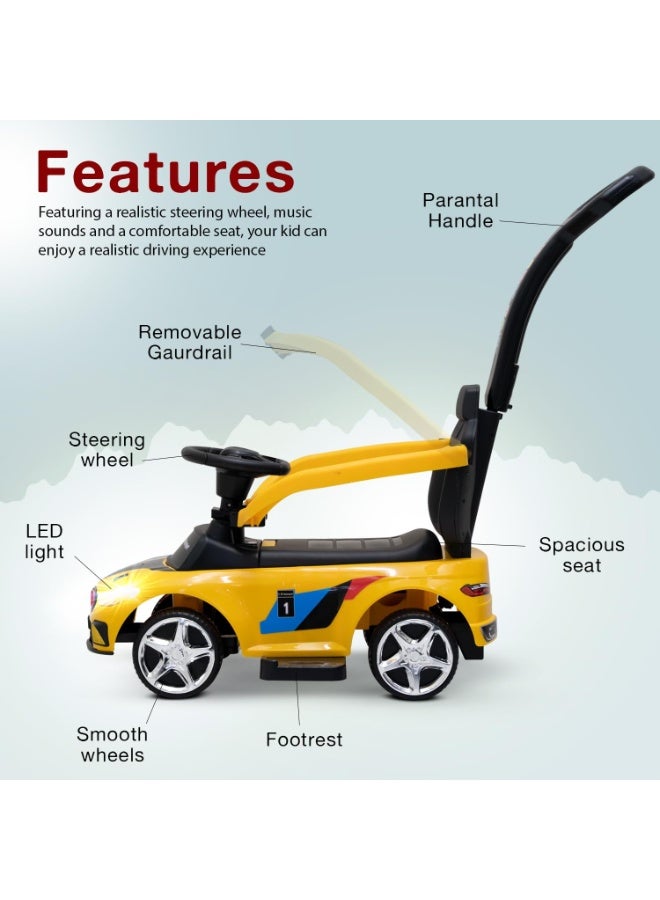 سيارة ركوب للأطفال مع موسيقى وزر بوق السيارة للطفل - Image 2