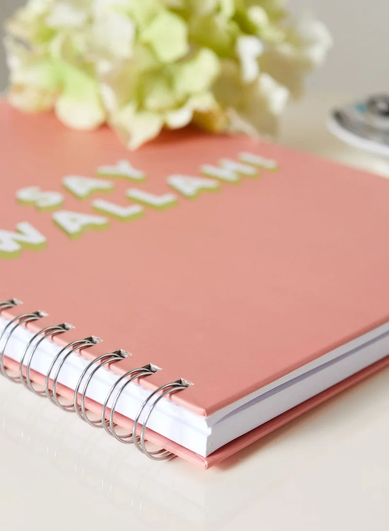 Pink Cactus A4 Say Wallah Notebook