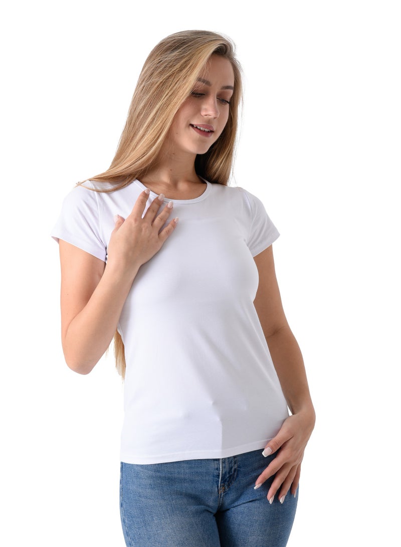 Milk Comfy Cotton Half Sleeve Body for Women - Image 1