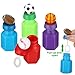 Simgoing 24 Pack Sport Balls Bubble Bottles Bulk Mini Bubbles Party Favors Assorted Balls Bubble Wand Bottles Soccer Basketball Football Baseball Sport Team Gift Bag Stuffers for Kids Outdoor Indoor - Image 4