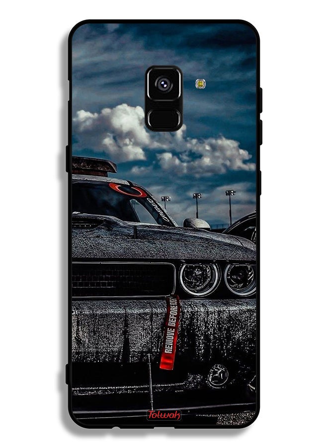 Tolwak Samsung Galaxy A8 Plus (2018) Protective Case Cover Remove Before Car - Image 1