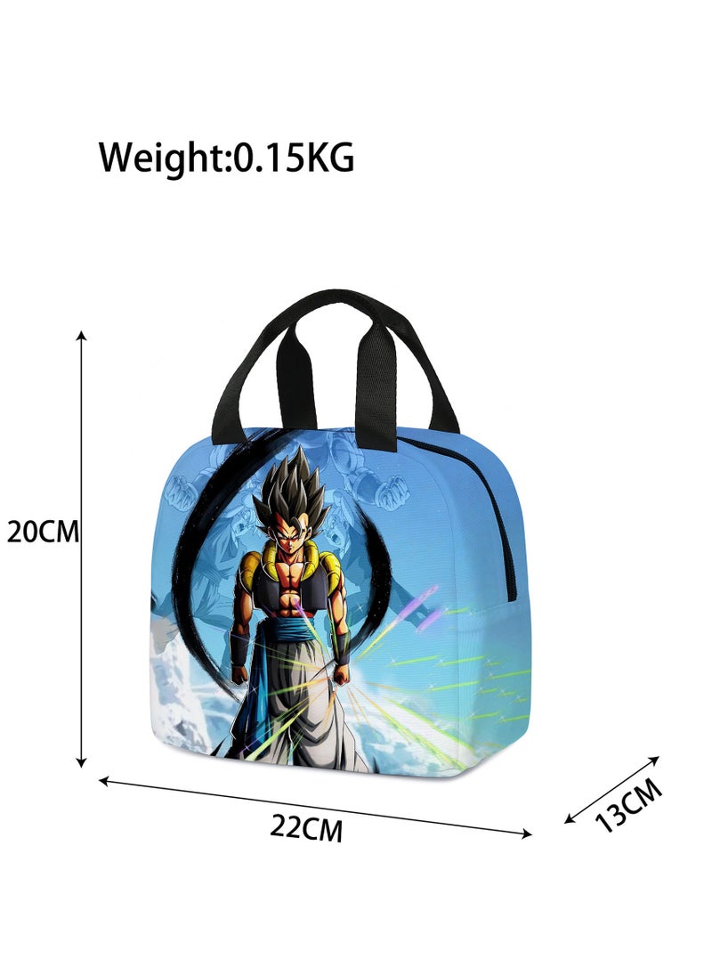 Dragon Ball - New Dragon Ball Cartoon Dragon Ball Primary And Secondary School Students Lunch Bag Children's Ice Bag 20*22*13cm - Image 1