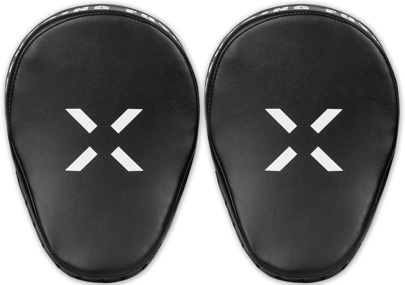 FightX Punching Mitts for Boxing Leather Curved Punch Mitts Men & Women MMA Training Equipment Muay Thai Sparring Training Mitts MMA Hitting Pads Available Multiple Colors - Image 3