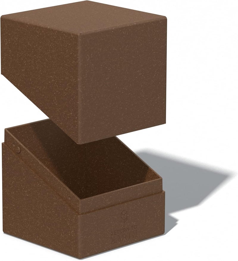 Ultimate Guard RTE Boulder 100+, Deck Case for 100 Double-Sleeved TCG Cards, Brown, 97% Renewable, Made in Germany, Secure & Durable Storage - Image 3