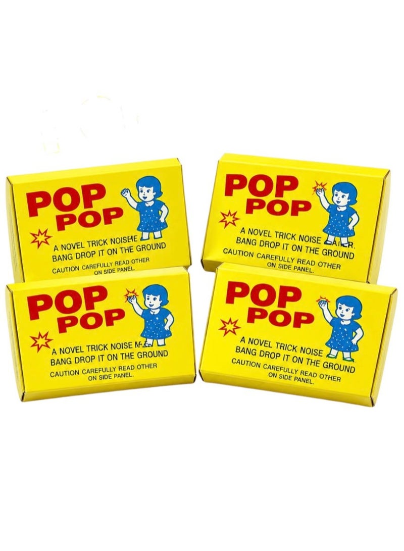 Pop Novelty Trick Noise Maker Snaps - 4 Pack - Image 2