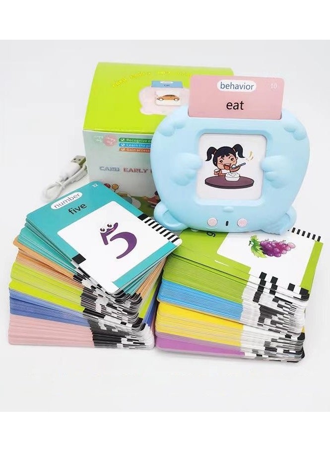 PEI  AN Bear - shaped Early Learning Foreign Language Card - inserting Machine for Kids - Educational and Brain - boosting Learning Device(255 Cards) 