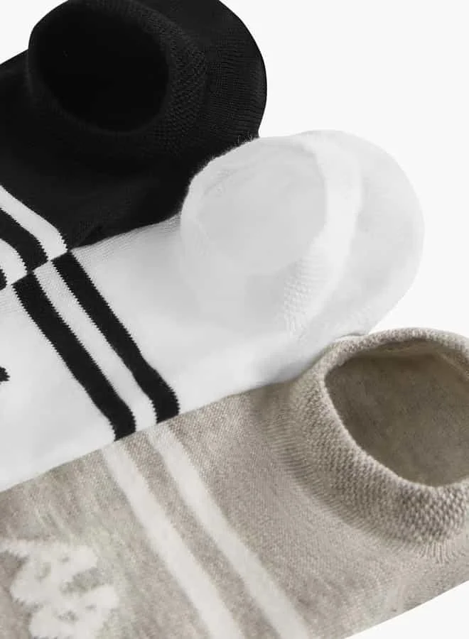 Kappa Set of 3 - Kappa Logo Print Invisible Socks